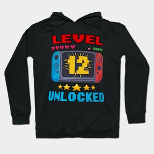 12th Birthday  Level 12  Video  Birthday Hoodie